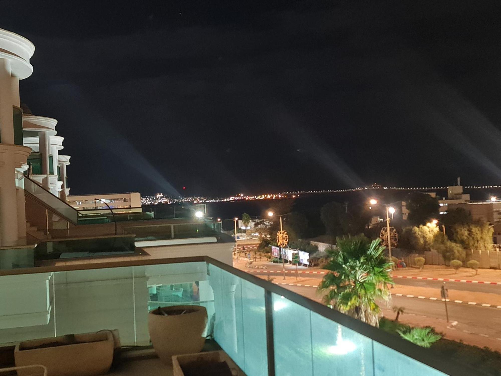 דירות אילת Palmore Top Luxury Penthause With Juccuzi First Line Of The Seaside מראה חיצוני תמונה