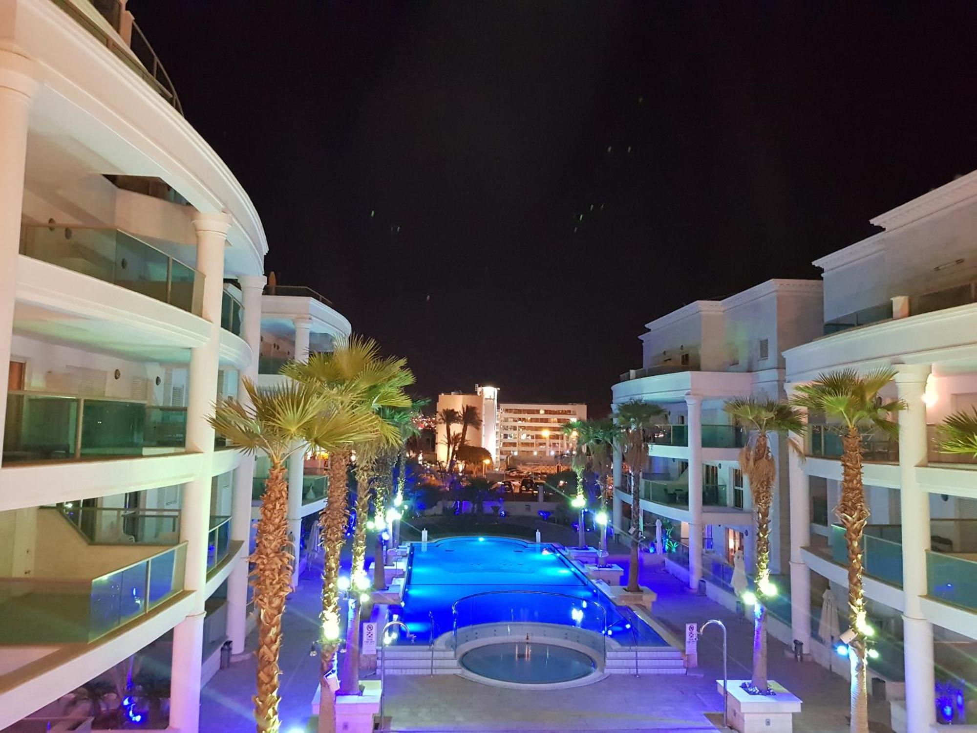 דירות אילת Palmore Top Luxury Penthause With Juccuzi First Line Of The Seaside מראה חיצוני תמונה