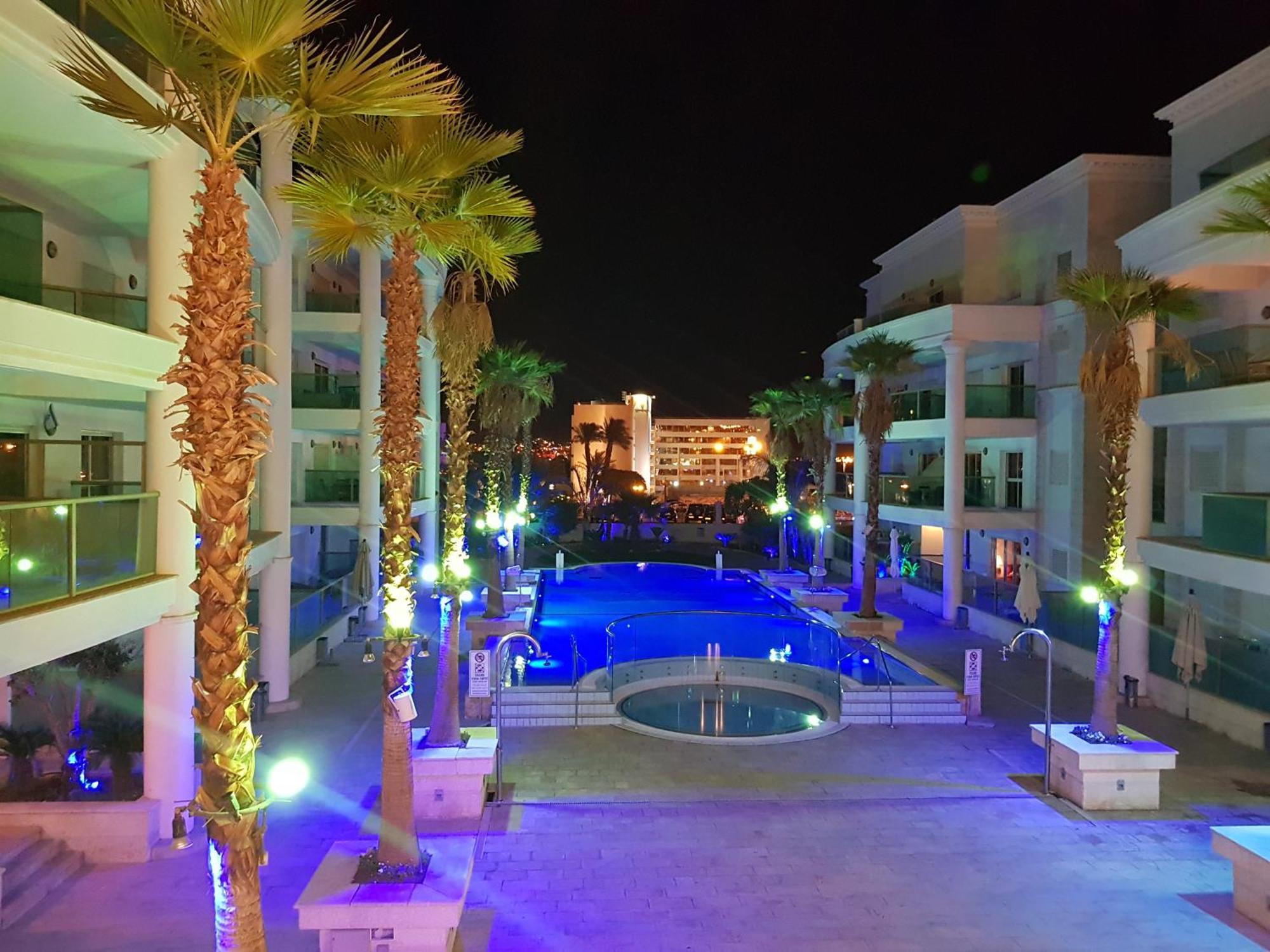 דירות אילת Palmore Top Luxury Penthause With Juccuzi First Line Of The Seaside מראה חיצוני תמונה